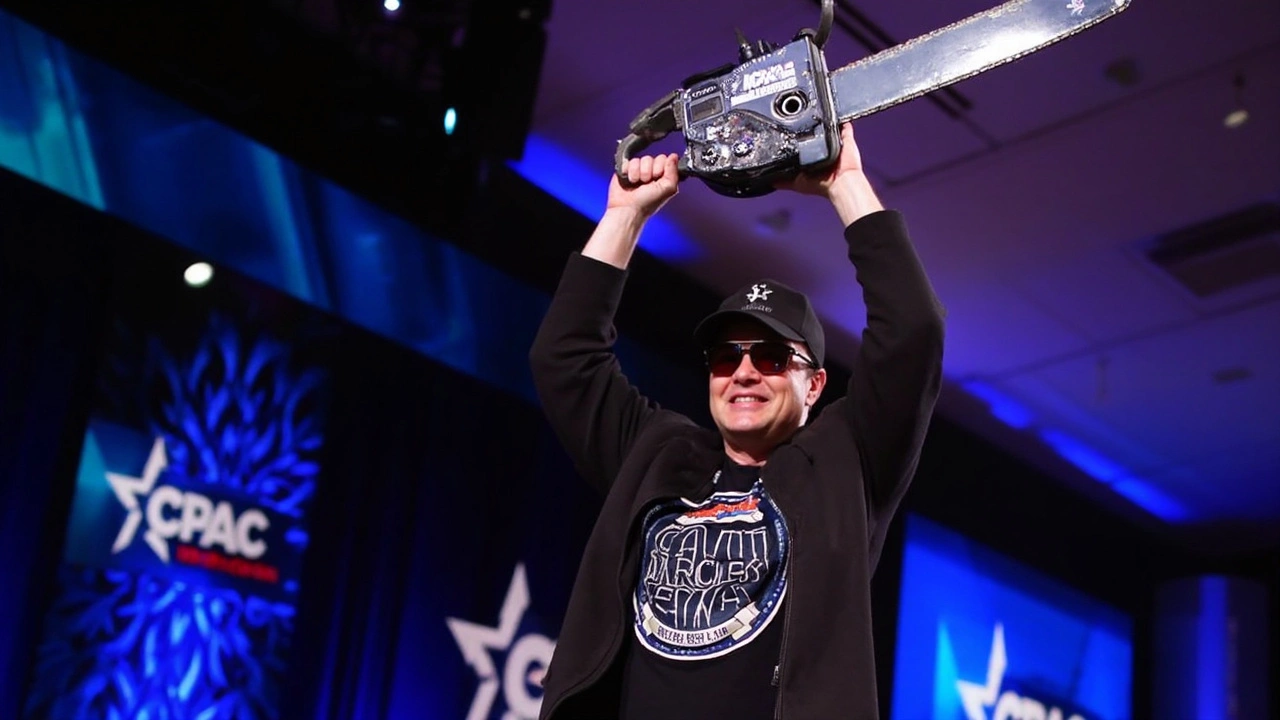 Elon Musk's Chainsaw Stunt at CPAC 2025: Cutting Through Bureaucracy or Just for Show?