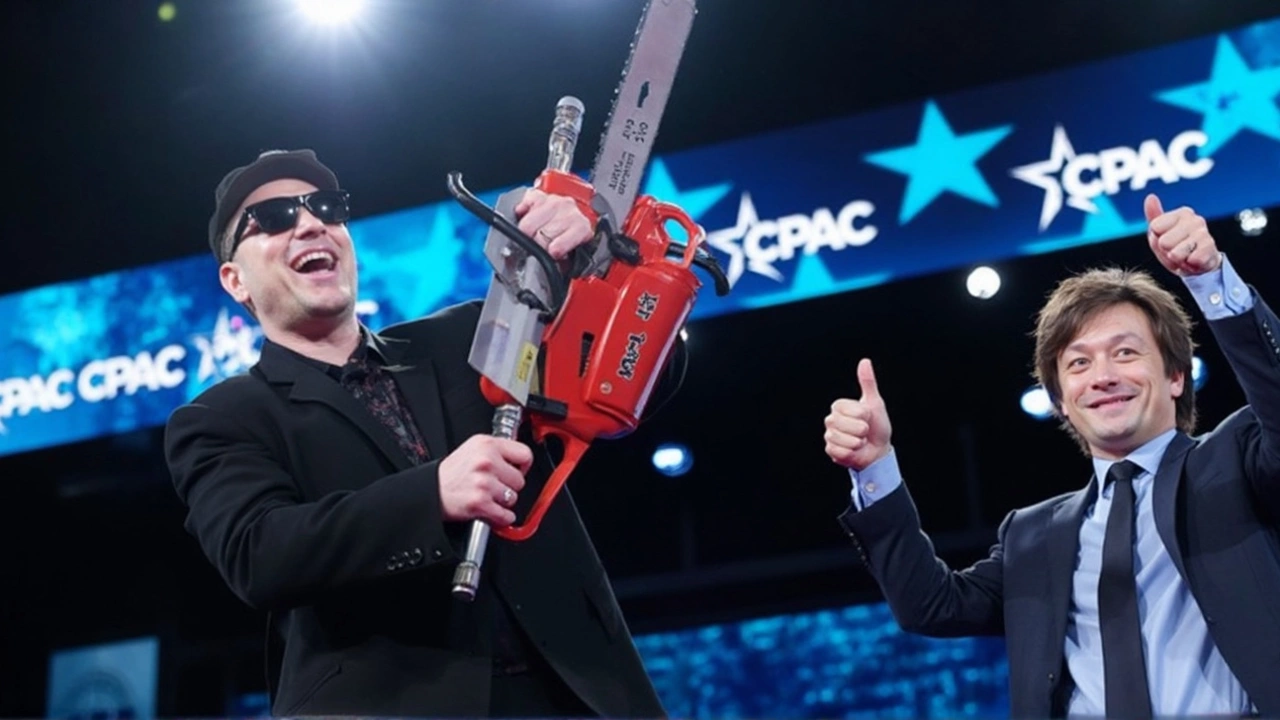 Milei and Musk Make Waves at CPAC with Bold Symbolism and Fiery Rhetoric