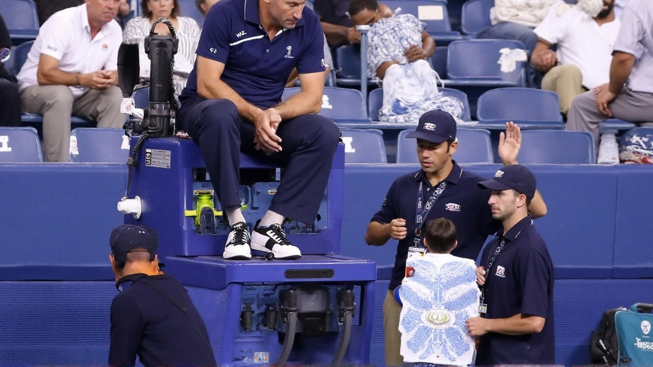 US Open backs umpire after photographer steps on court in Medvedev–Bonzi match