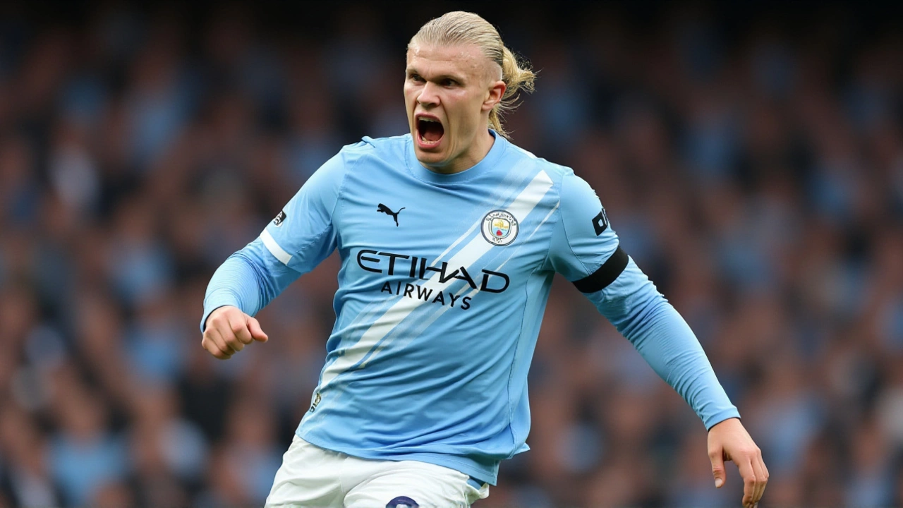 Haaland hits 50 Champions League goals in record 49 games as Man City beat Napoli 2-0